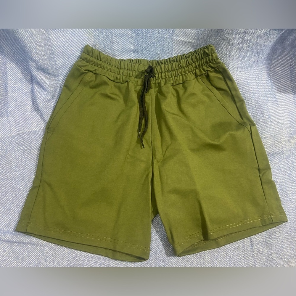 NIP Women’s Olive Green Stretchy Athletic Shorts
